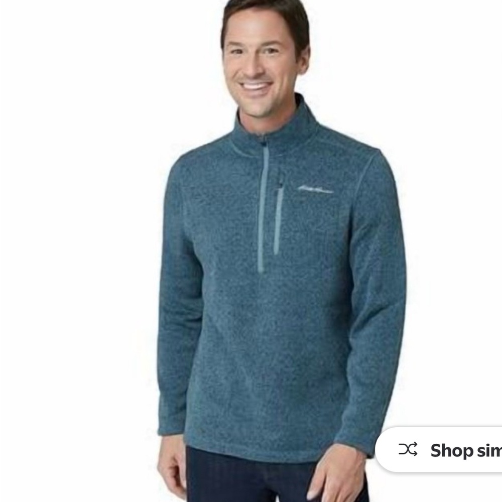 Eddie Bauer Blue Utility Fleece (A278)